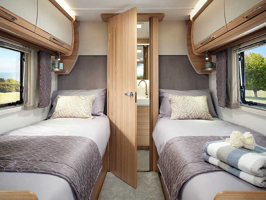 Caravan single store bed size